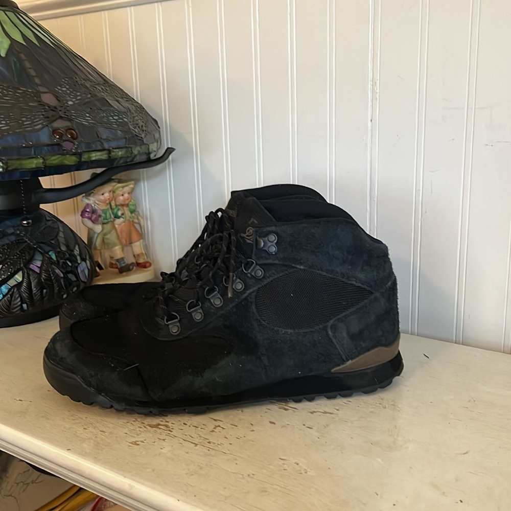 Danner mens jag black suede leather hiking boots